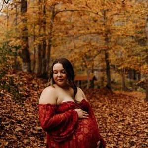 Maternity photo shoot dress